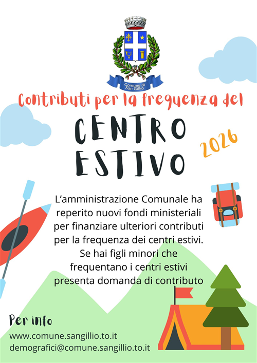 Ampliamento platea beneficiari contributi centri estivi