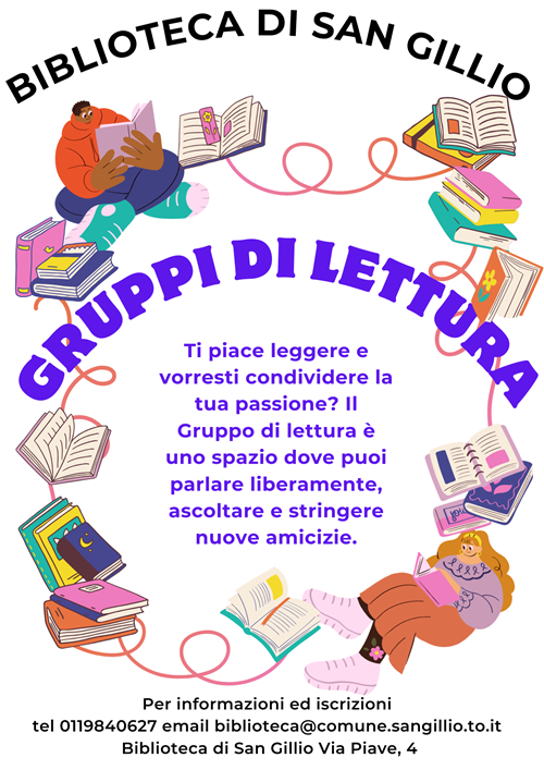 Gruppi di lettura in Biblioteca.