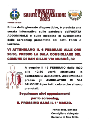 Screening dell'Aorta addominale